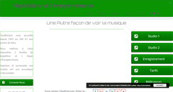 Desktop Screenshot of lauditorium.fr